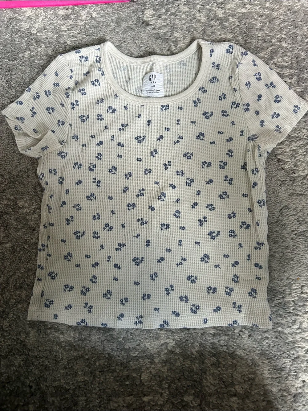 Gap Teen Waffle Shirt